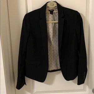 Black Ann Taylor blazer size 2 petite